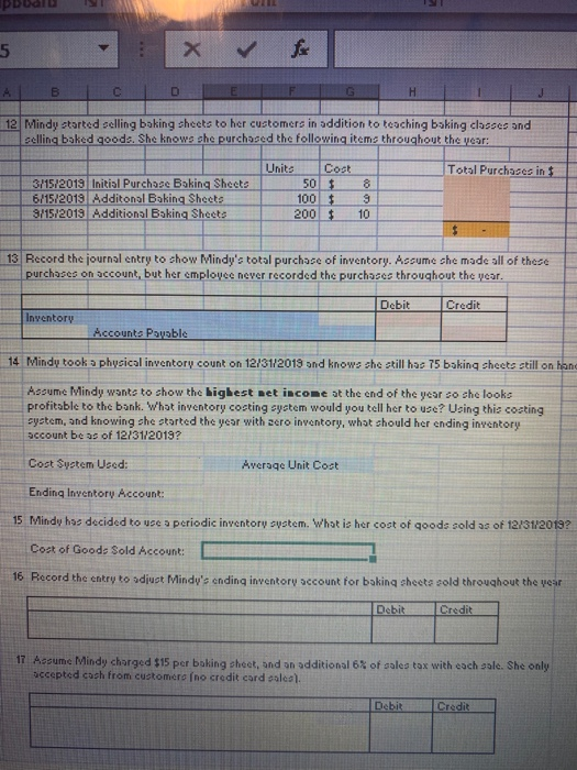 2018, Mindy paid for a three-year insurance contract totaling $9,600. Record this