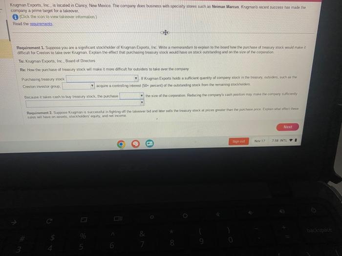  cornpary a prune target for a takeover. (Click the icon to