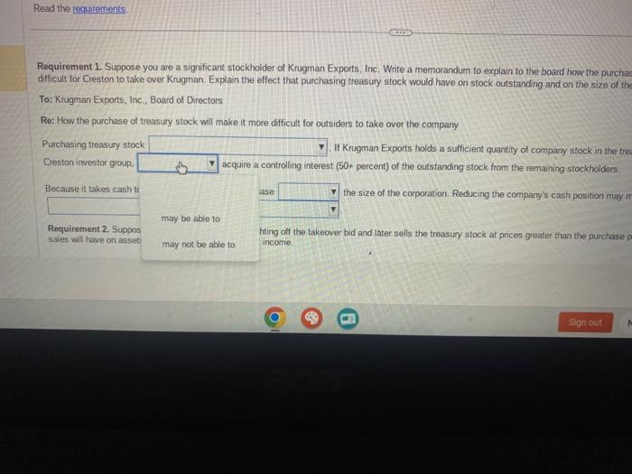 Drectors Re: How the puchase of treaciry stock will whake if more