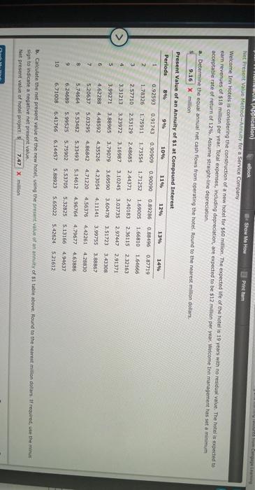  W Application) ebook Show Me How Printem Net Present Value MethodAnnuity