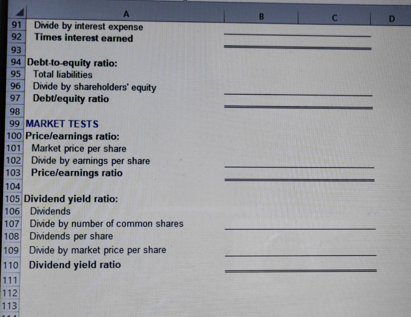 shareholders' equity $ 50,000 30,000 75,000 15,000 30.000 $ 2,00.000 Statement of