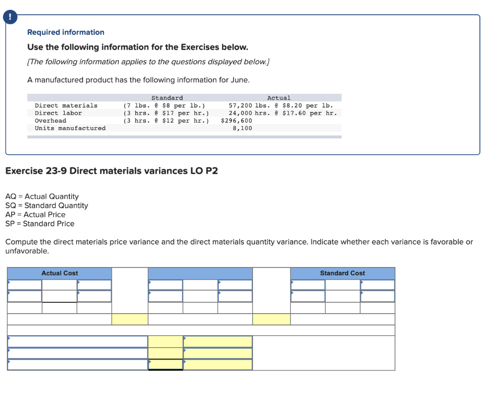 Please help me with this accounting question ! Required information Use the