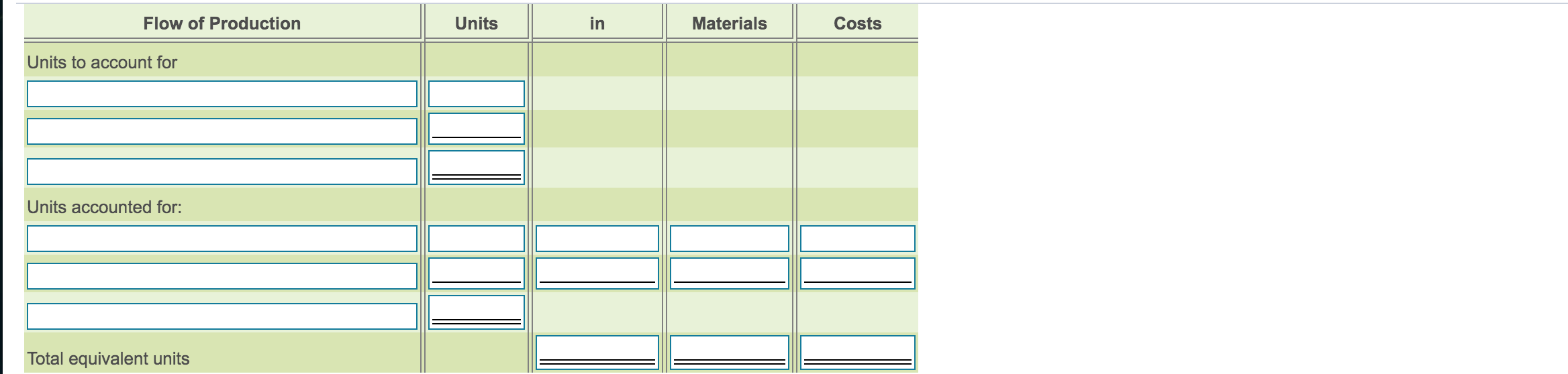 to show all of the requirements at once. Thank you! Hamstein Semiconductors
