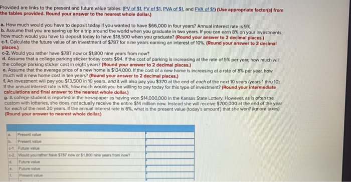 Ordinary Annuity" to 4 decimal places and final answer to the nearest