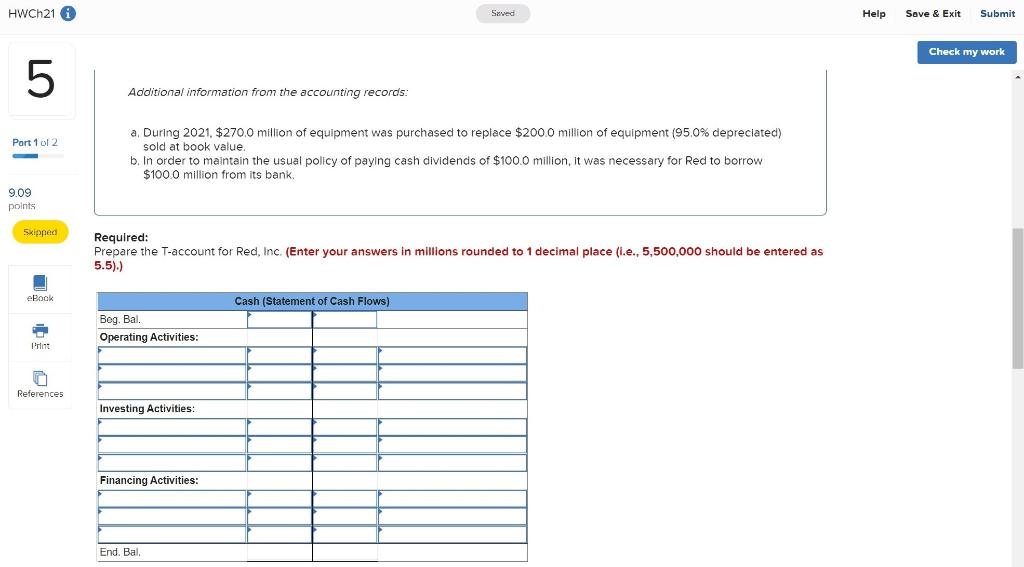 information [The following information applies to the questions displayed below.) Comparative balance