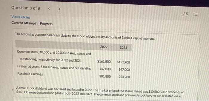 Unit 9 Assignment Q8Data a,b,c Question 8 of 9 - /6 View
