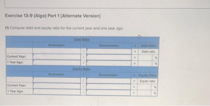 Analyzing risk and capital structure LO P3 (Alternate Version) [The following information