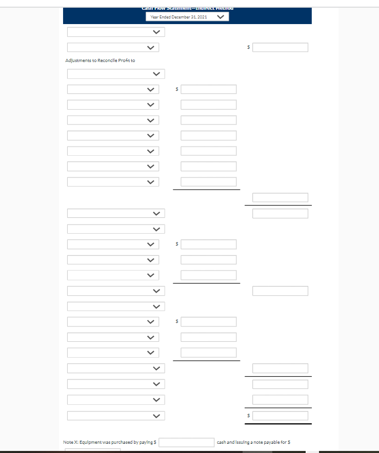 2020 Cash $110,920 $45,100 Accounts receivable 74,500 41,000 Inventory 117,500 91,150 Prepaid
