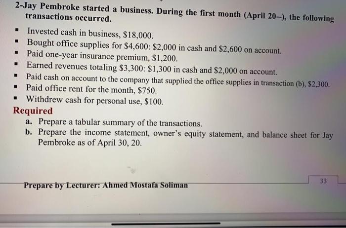  Please I want a correct and clear solution, the solution must