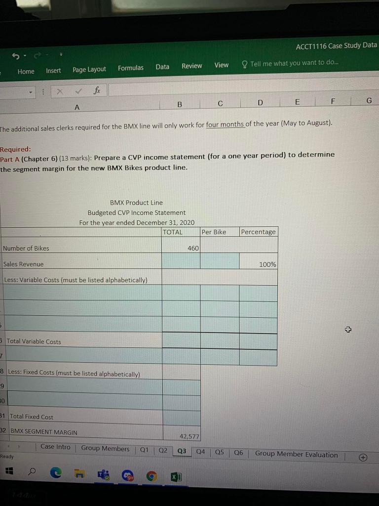 what you want to do. File Home Insert Page Layout fx 30