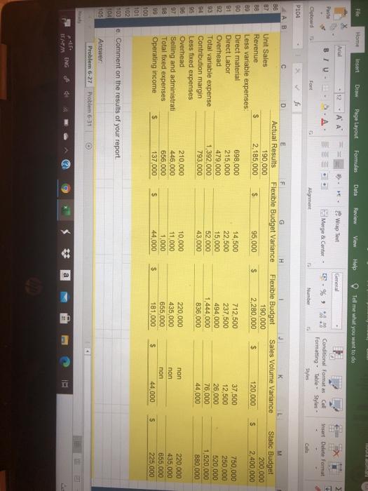  Home Home Insert Draw Page Layout Formulas Date Review View Help