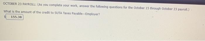 October 23 payroll.) What is the gross pay for Anthony V. Bonno?