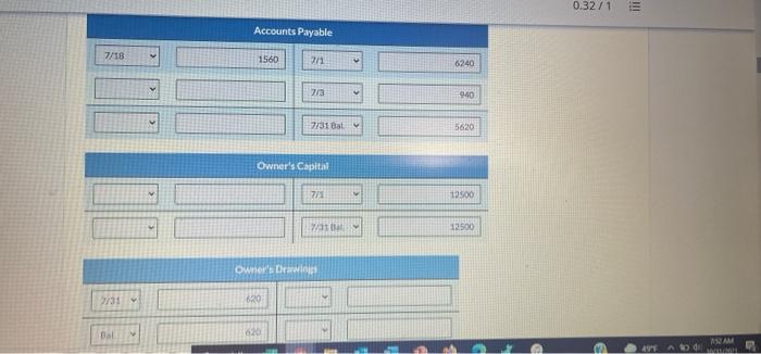 cash on amount owed on truck and $ 520 on amount owed