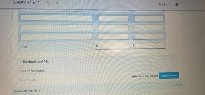 from the company Journalize the July transactions. (Credit account titles are automatically