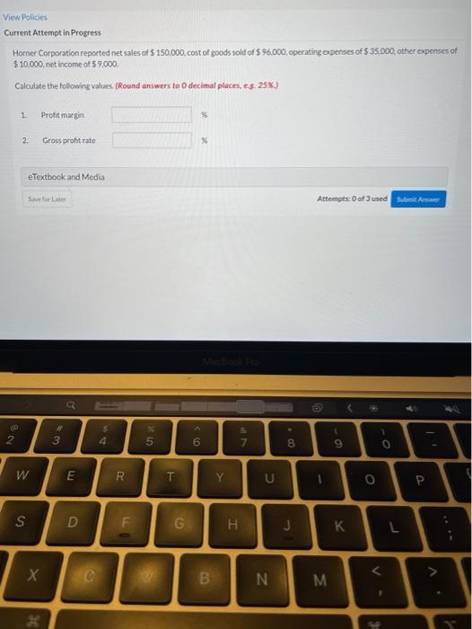  View Policies Current Attempt in Progress Horner Corporation reported net sales