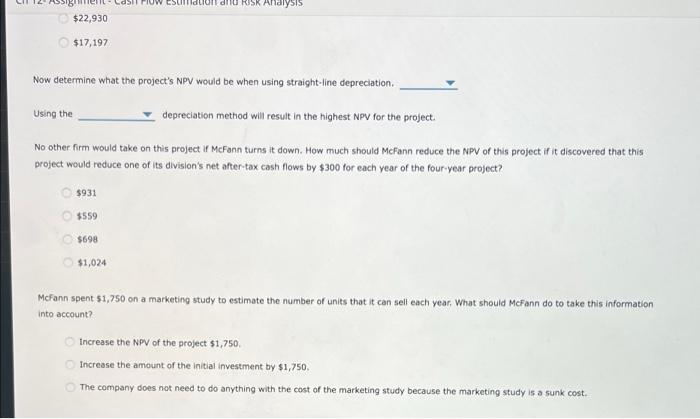 Analysis of an expansion project Companies invest in expansion projects with the