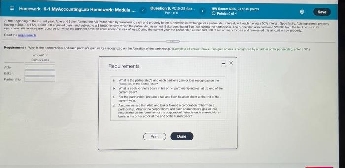  Save = Homework: 8-1 My AccountingLab Homework: Module ... Question 9