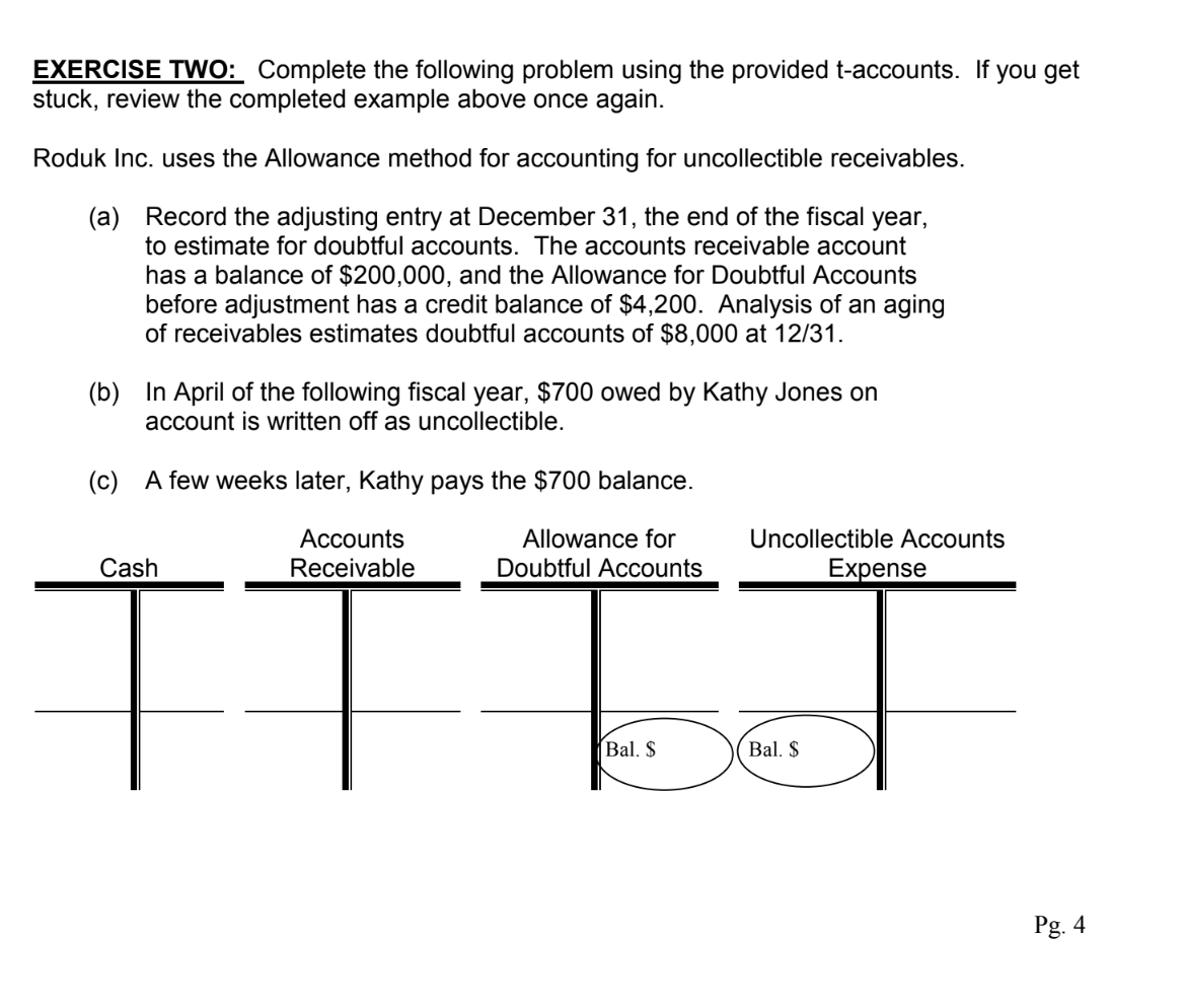 records $750,000 in credit sales for the month of June. In the