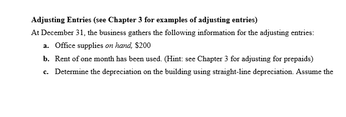 H J 1 T-Accounts 2 **In the T-Accounts, post your Adjusting Journal