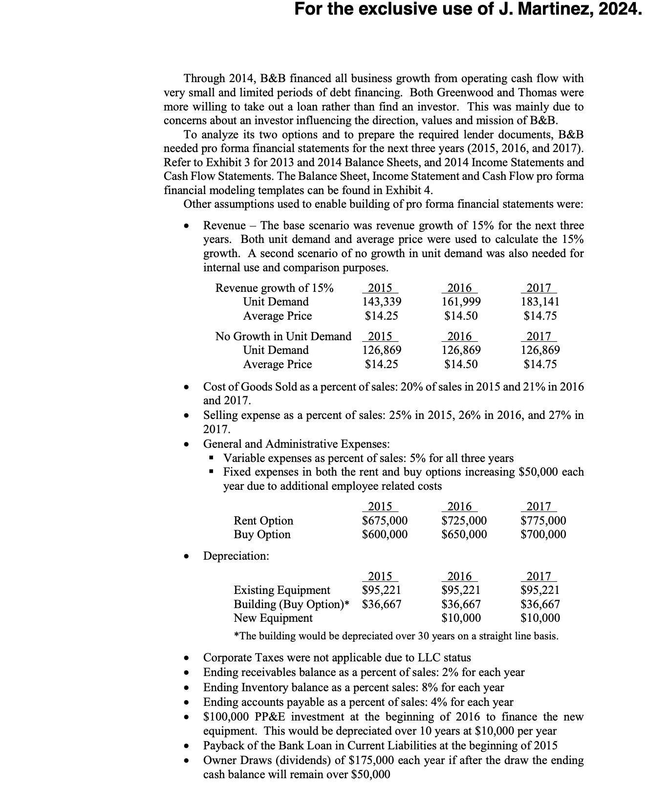  From the case booklet, read the Bubble & Bee case, and