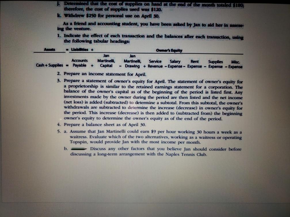 she came from lessons and the fees from the use of the