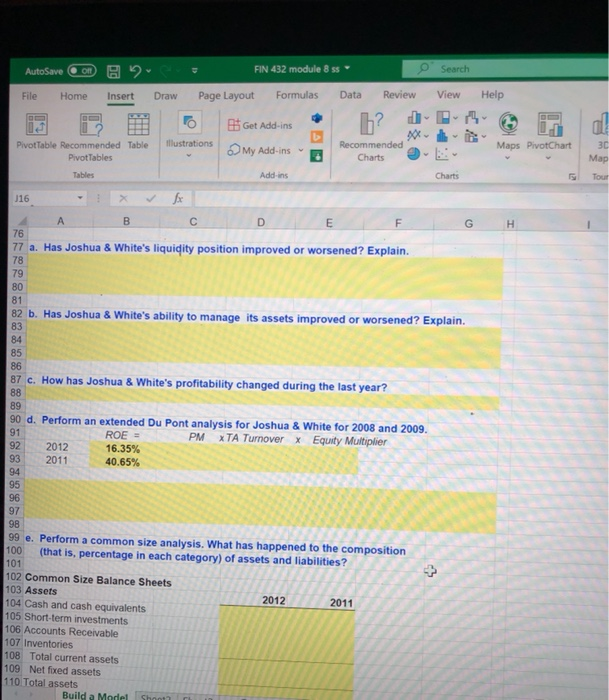 Student Ch08 P 8-15 Build a Model 4 5 6 (Thousands of