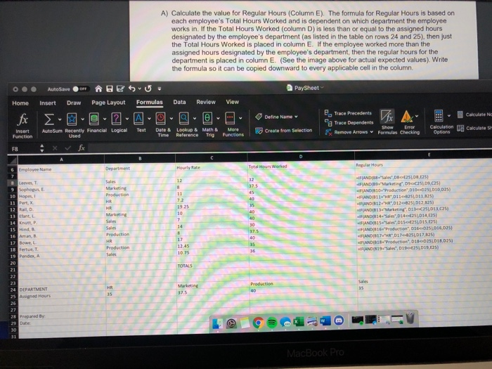 how would i write the formulas so i can drag it and