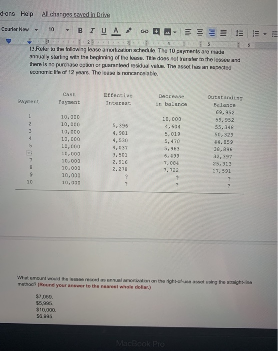  d-ons Help All changes saved in Drive Courier New - 10