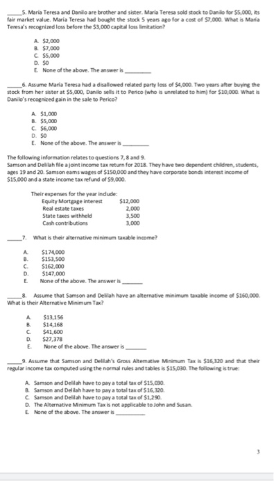  Include procedure include procedure 5. Maria Teresa and Danilo are brother