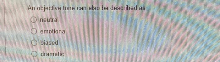 Ail Objective pnelc als seri ef biased 'diam'aiiC