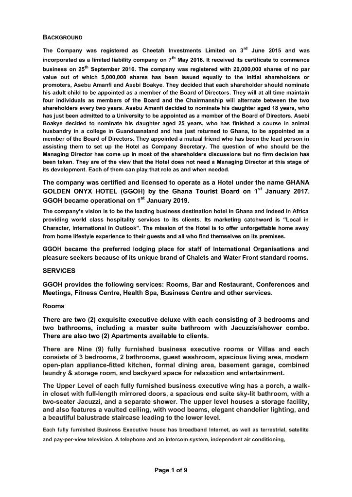 QUESTION CONSIST OF 50 MARKS EACH. STRATEGIC CASE STUDY This case consists