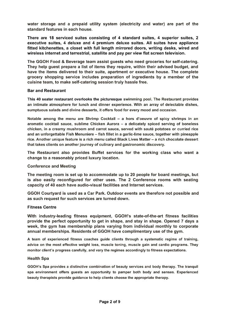 of two questions BACKGROUND The Company was registered as Cheetah Investments Limited