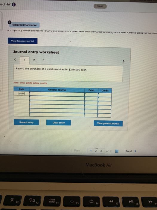 wo Check Required information The following information applies to the questions displayed