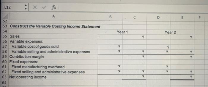 that contain question marks. For example, in cell 826 enter the formula
