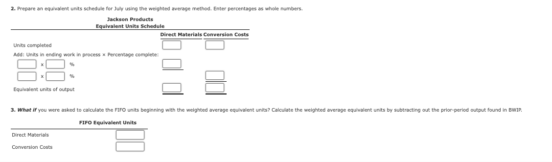 barbeque sauce using three departments: Cooking, Mixing, and Bottling. In the Cooking