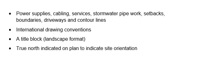 King, are satisfied that the double garage and workshop will allow on-site