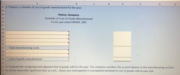 Beginning Ending 6 Raw Materials $ $ 7 Work in process $
