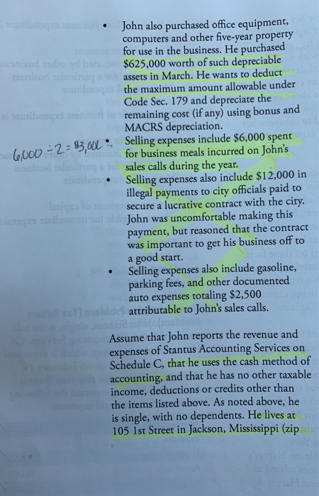 owner of Stantus Accounting Services, Co. He started the company, which is