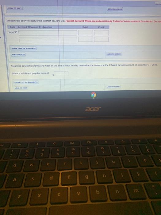 Crawford borrowed $15,000 on a 7-month, 8% note from Gem State Bank