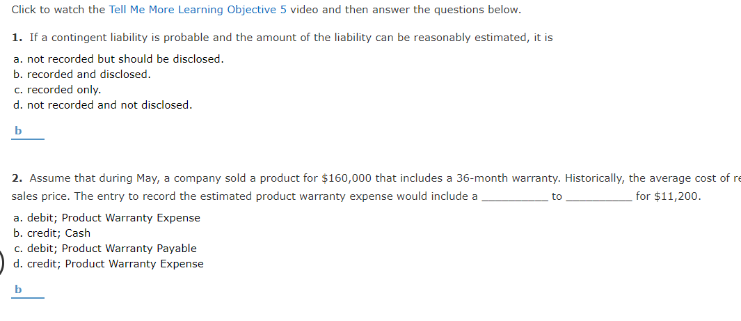 Click to watch the Tell Me More Learning Objective 5 video and