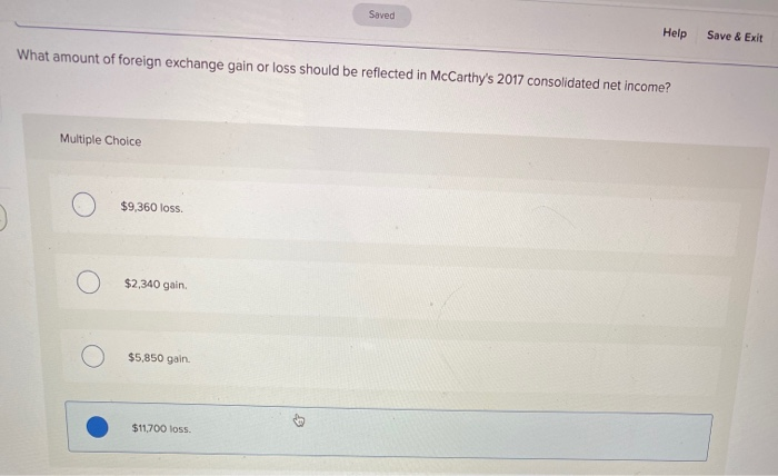 subsidiary borrowed 117,000 euros on January 1, 2017 Exchange rates between the