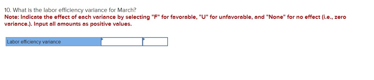 during March the company actually produced and sold 26,600 units and incurred