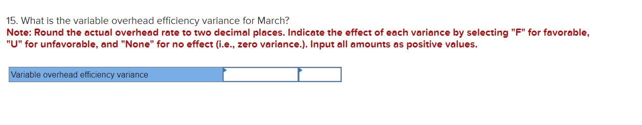 Jundational 10-3 (Algo) What is the materials price variance for March? ote: