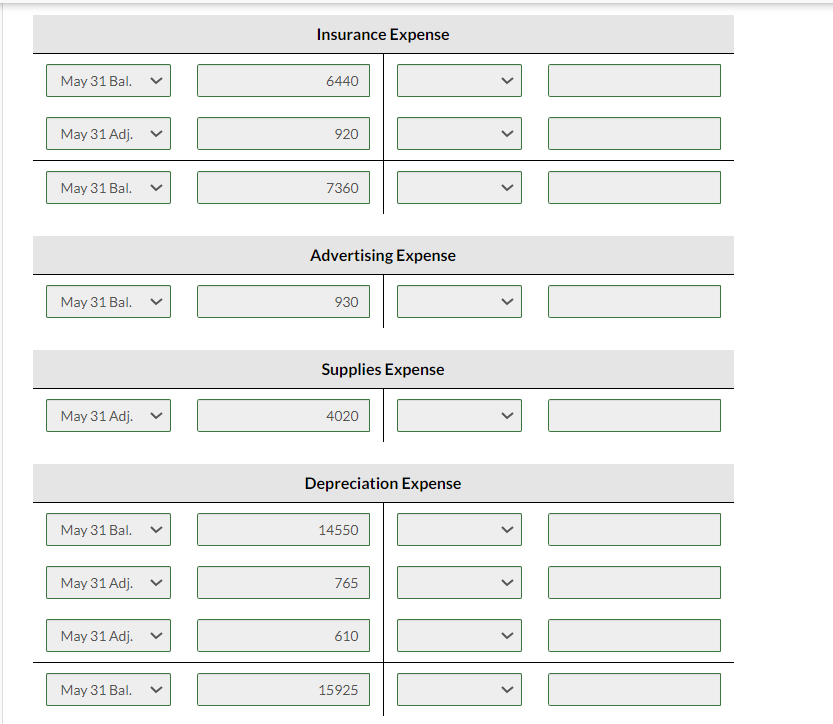 1. An annual insurance policy was purchased for the first time on