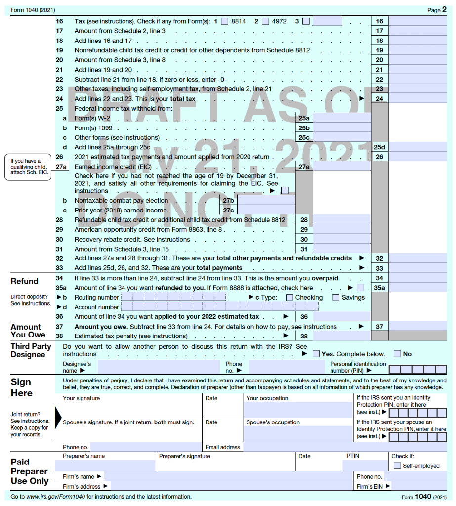 can be left blank) TAX FORM PROBLEM: Jane Cerny is a 22-year