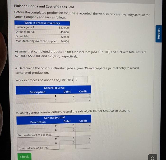 #2 the descriptions are the same for each slot Finished Goods and
