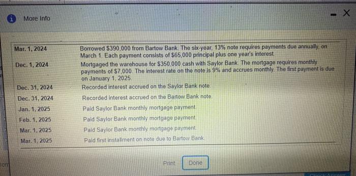 icon to view the transactions) Read the requirerents Requirement 1. Journalize the