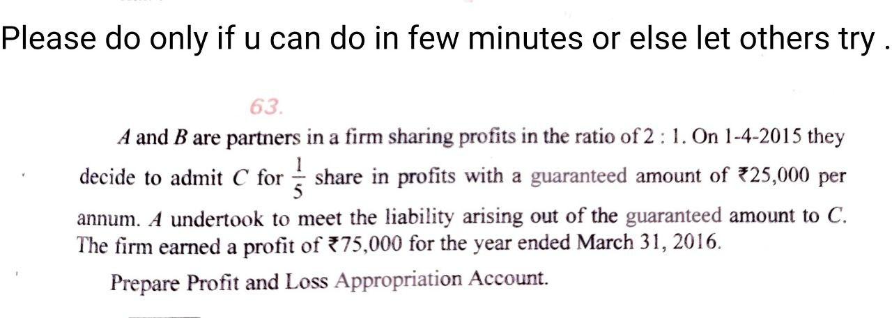 I need the answer as soon as possible Please do only if