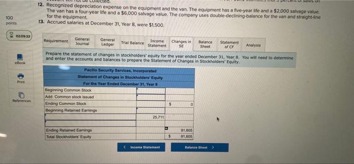 Year 3, had the following normal balonces Cash Petty cash $93,708 Accounts