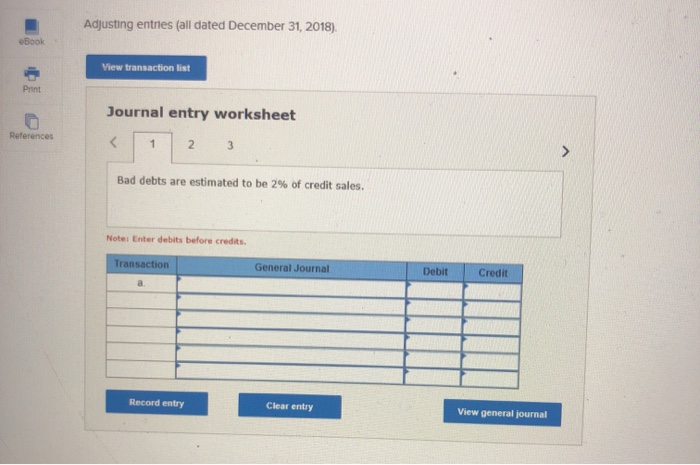 P3 [The following information applies to the questions displayed below) At December